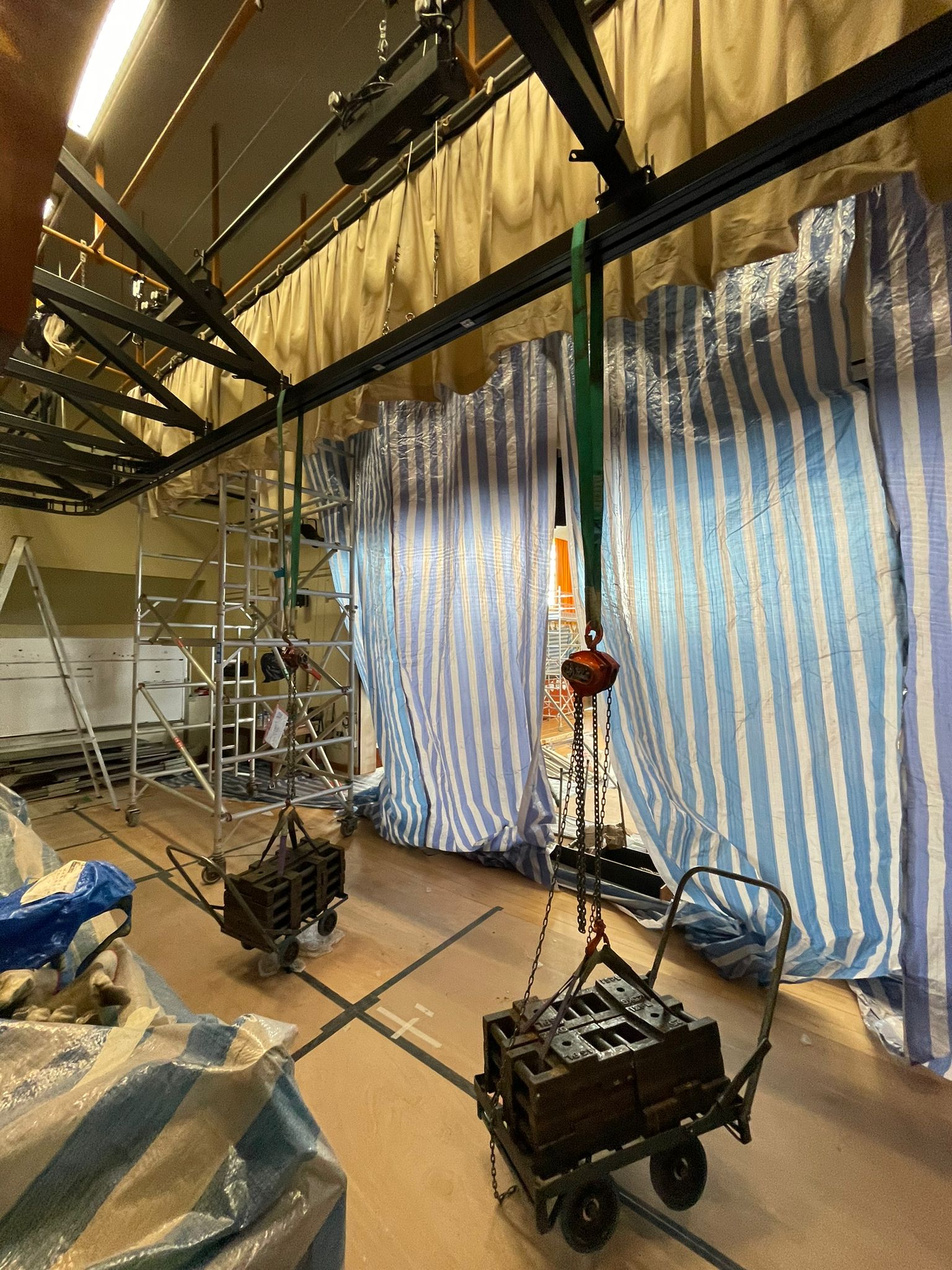 舞台機械負重測試工程紀實